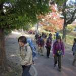 芦屋川公園を出発