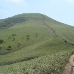 竜ヶ岳への稜線