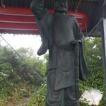 前武尊に建てられた日本武尊の像